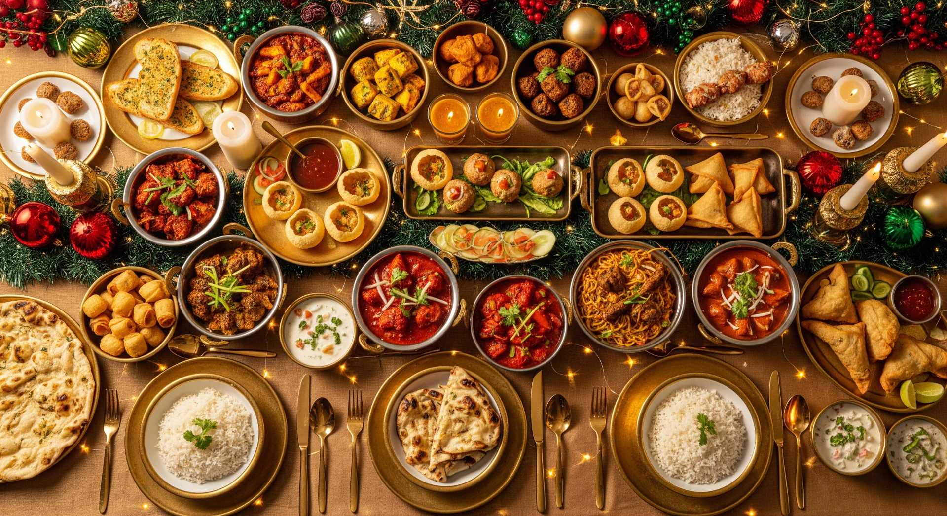 Festive Christmas Decor and Ambiance