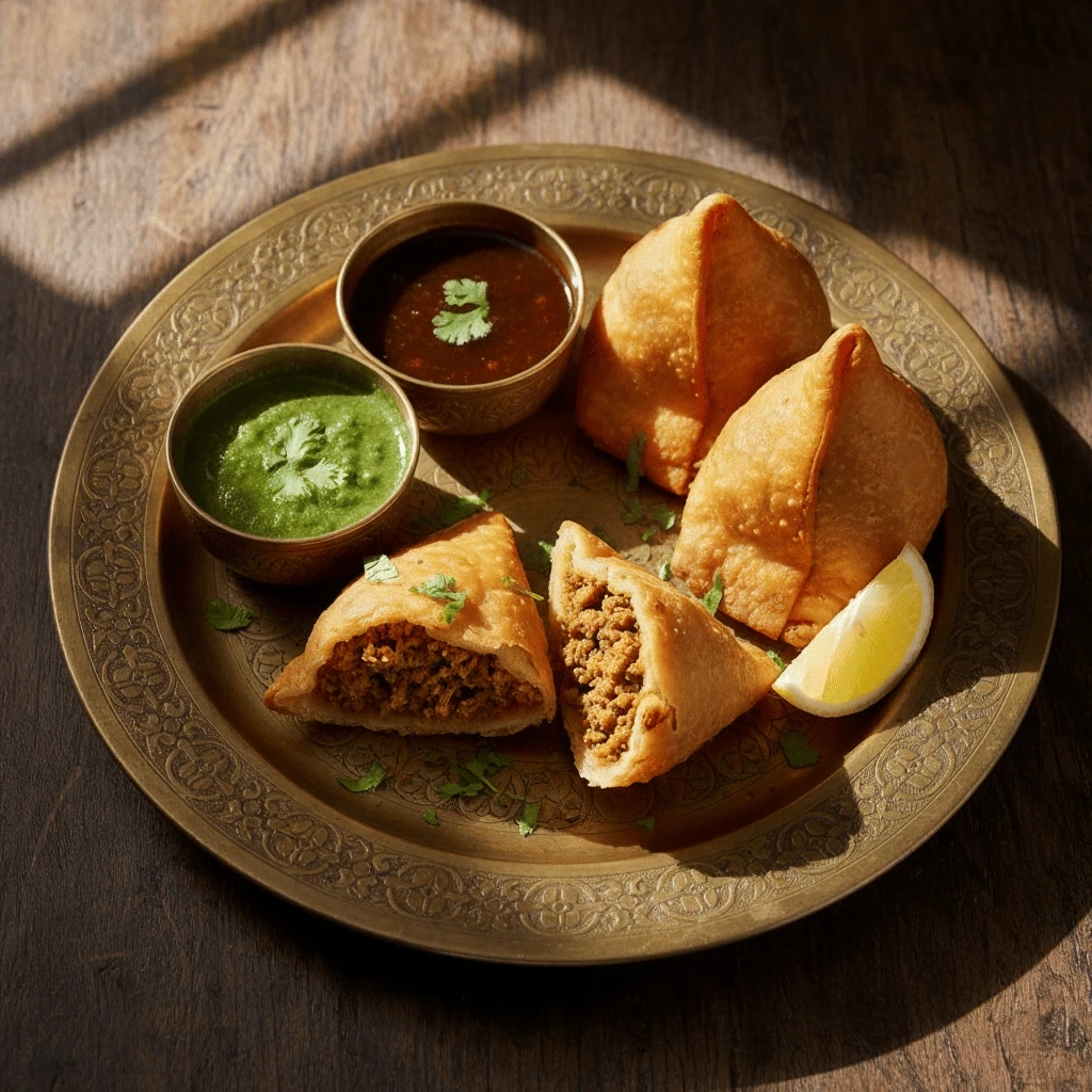 What Makes Raj’s Lamb Samosa So Soothing?